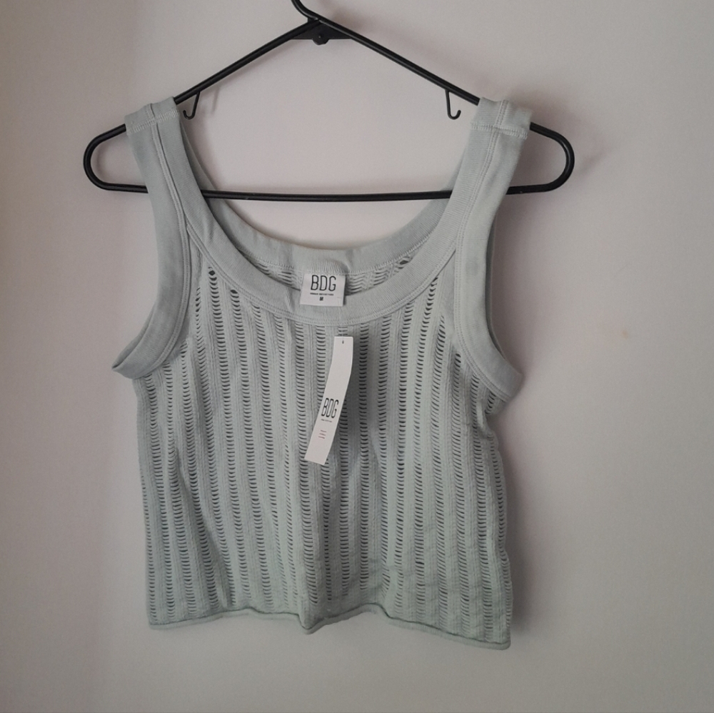 BDG URBAN OUTFITTERS Ladder Cropped Tank Top - Picture 3 of 11